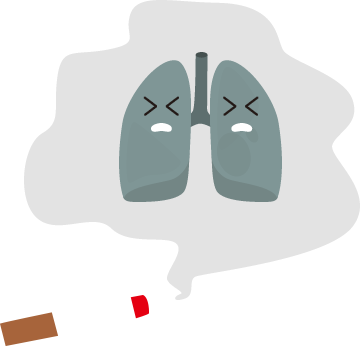 副流煙に含まれる有害物質